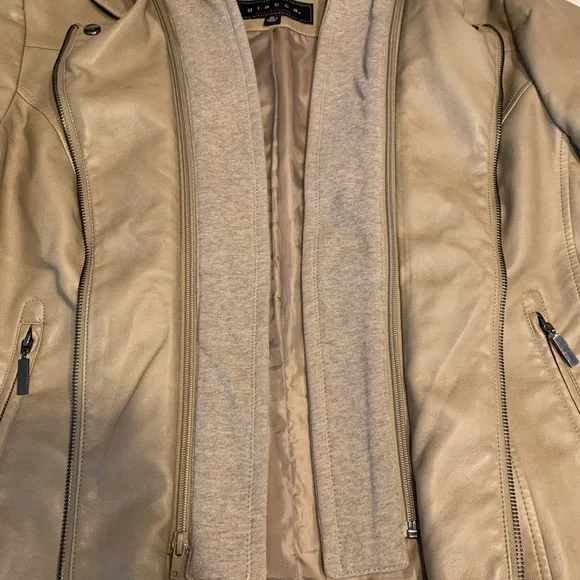 giacca Gallery Tan Coat Womens XL - Picture 5 of 7